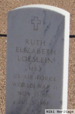 Ruth Elizabeth Loeslein