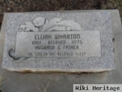 Elijah Wharton