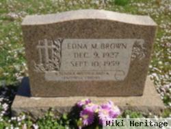 Edna M Brown