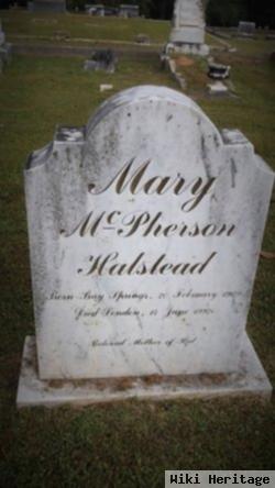 Mary Mcpherson Halstead