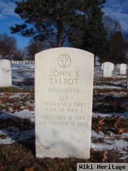 John E Talbot