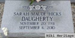 Sarah Maude Hicks Daugherty