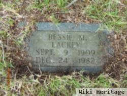 Bessie M Lackey