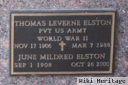 Thomas Leverne Elston