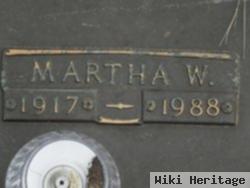 Martha W Eaker