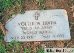 Vollie Wilson Irvin, Jr