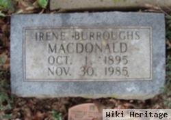 Irene Burroughs Macdonald