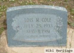 Lois M. Cole