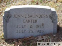 Nettie Jennie Saunders Carter