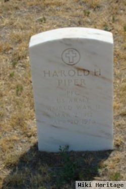 Harold H. Piper