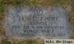 Pvt Ernest J Hoff