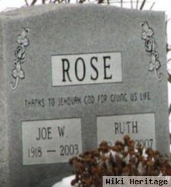 Joe W Rose