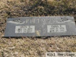 Irvin T Pittman