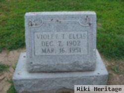 Violet T Ellis