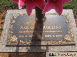 Sarah F. Rollins