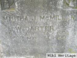 Martha Jane Mcmillan Carter