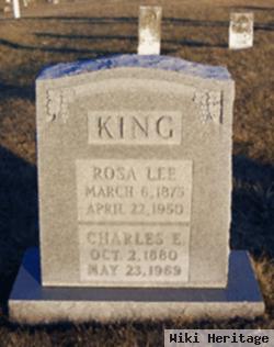 Charles E King