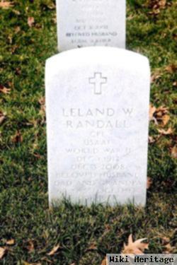 Leland Wilson "lee" Randall