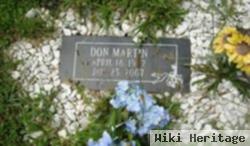 Herbert D "don" Martin