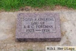 Doris Katherine Foreman