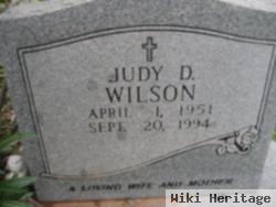 Judy D Wilson