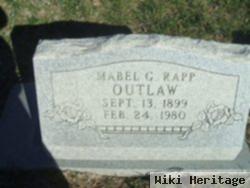 Mabel G Rapp Outlaw