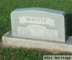 Ralph D Dunseth