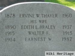 Edith L. Braley Thayer