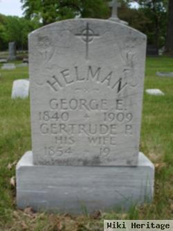 George E Helman, Sr