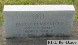 Paul Fred Pemberton