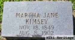 Martha Jane Bomar Kimsey