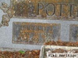 Harold J Potter