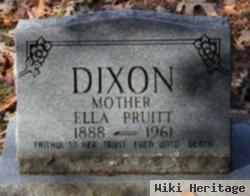 Ella Pruitt Dixon