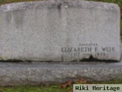 Elizabeth Ellen Wise