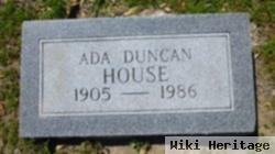 Ada Duncan House