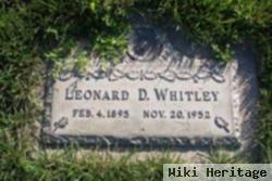 Leonard D Whitley