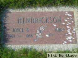 Joyce Gertrude Thorsby Hendrickson