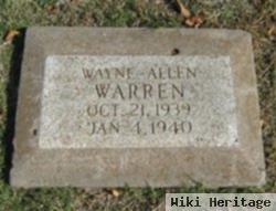 Wayne Allen Warren