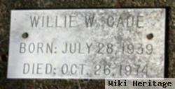 Willie W. Cade
