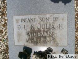 Infant Son Wideman