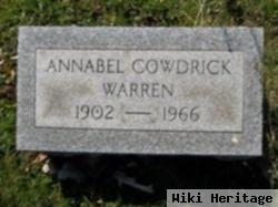 Annabel Ruth Cowdrick Warren