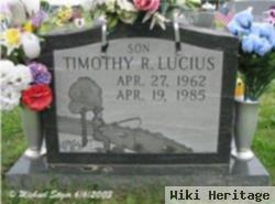 Timothy R. "tim" Lucius