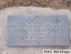 William M. Donovan, Jr