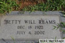 Betty Will Reams