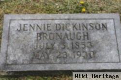 Virginia Emily "jennie" Dickinson Bronaugh