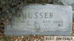 Betty Jane Lehmer Musser