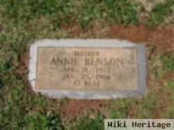 Annie Benson