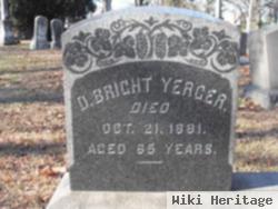 David Bright Yerger