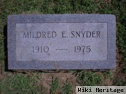 Mildred E. Snyder