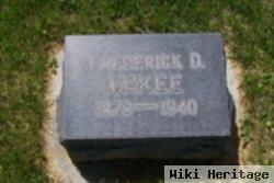 Frederick D Mckee